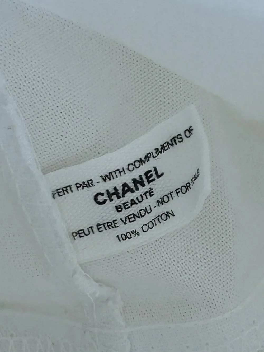 CHANEL drawstring makeup